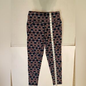 Sweaty Betty The Power Leggings woman's size XS red, Navy Blue, White)Multicolor